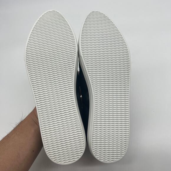 Lori Goldstein Collection Slip On Size 8 M Leather Flat with Elastic Black - Picture 6 of 10